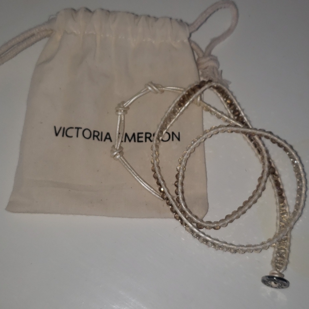 Victoria Emerson wrap bracelet with bag